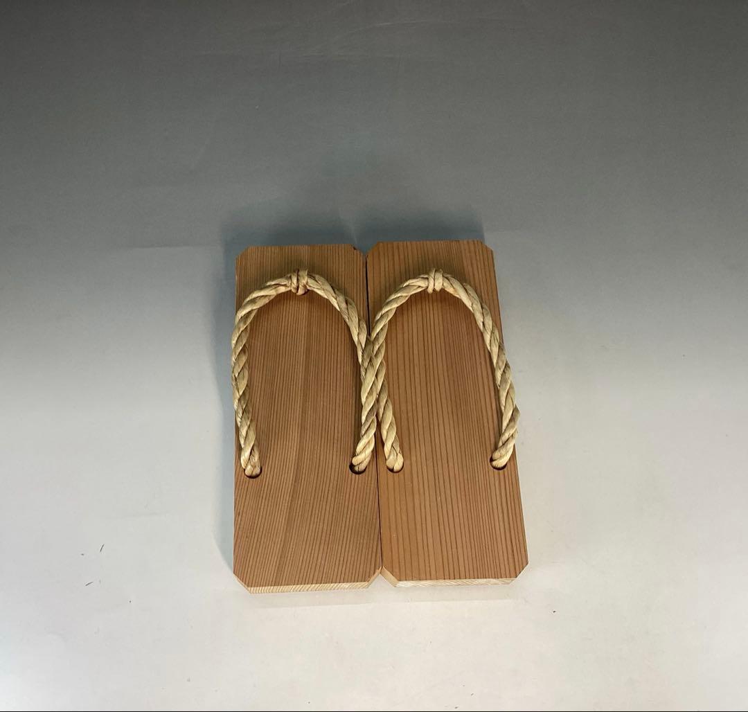 【中古品】露地下駄　駒下駄　3足セット②（紙箱）USED〈税込•送料込〉