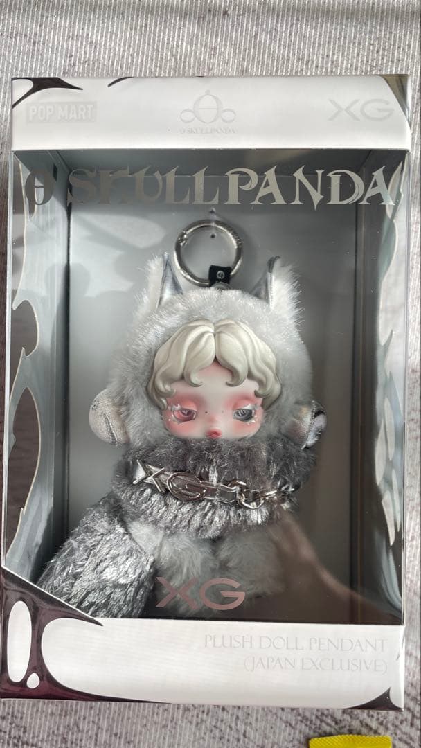 日本限定 SKULLPANDA × XG ぬいぐるみペンダント即時発送