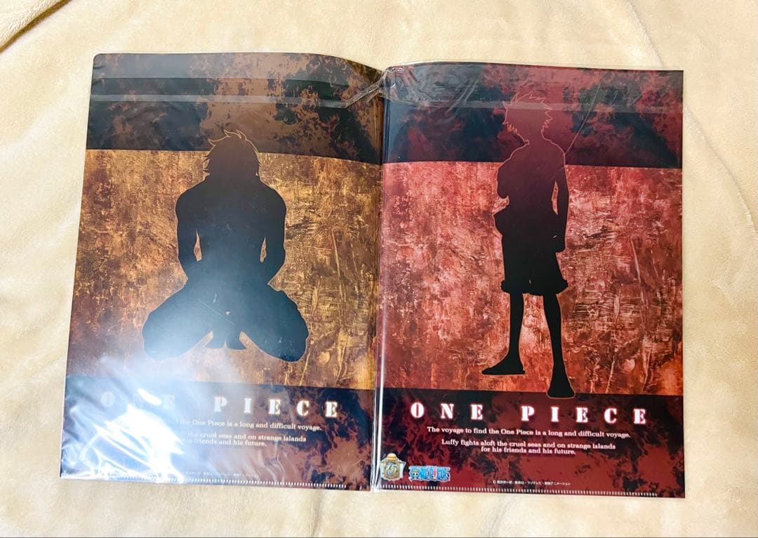 ONE PIECE 15th 漢たちの戦場 クリアファイルセット