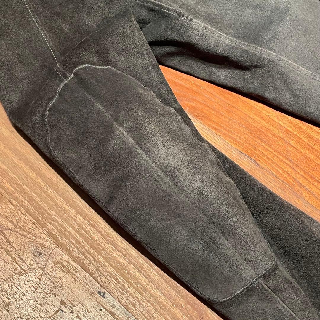 GUCCI グッチ シングルライダース 黒スウェード 46 トムフォード期 希少