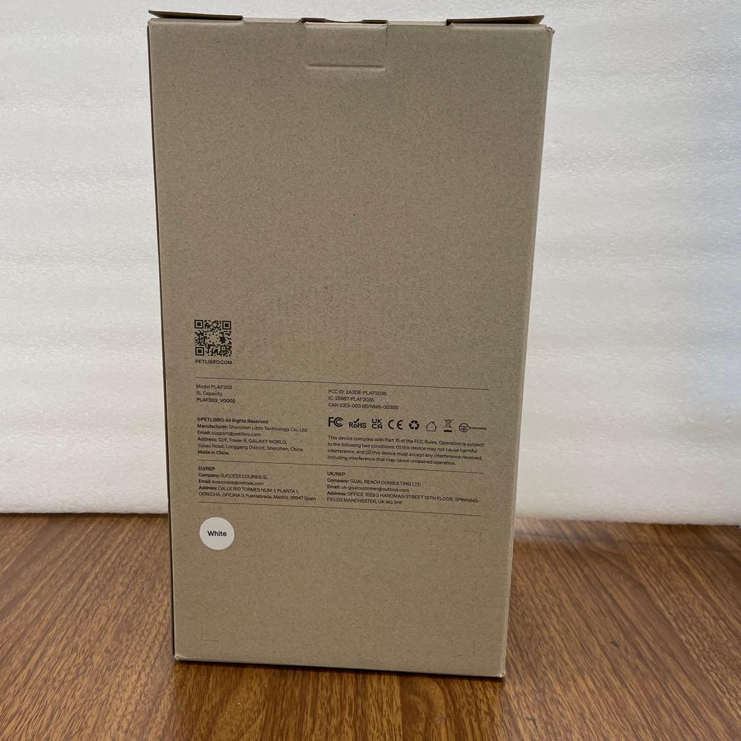 9596 PETLIBRO 自動給餌器 猫 カメラ付き 5L大容量 ホワイト