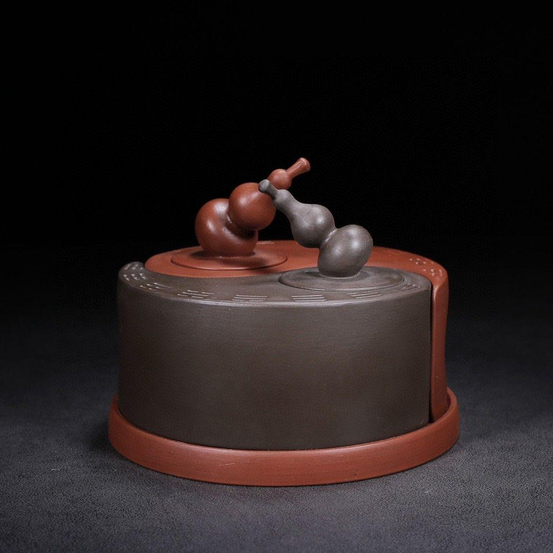 宜興紫砂壷 太極壺 茶道具 煎茶道具 工芸品 美術品 置物