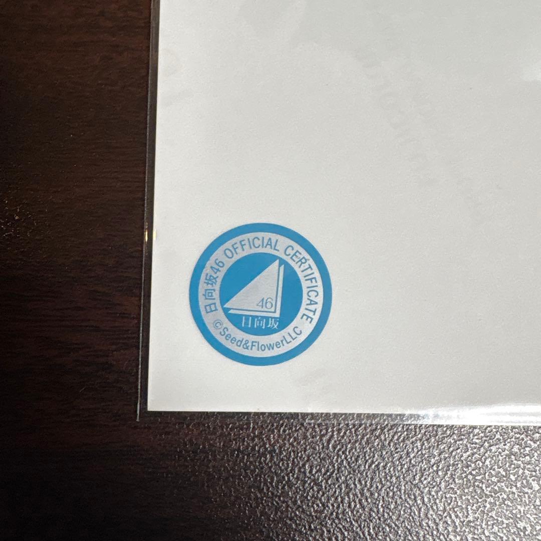 竹内希来里 日向坂46 OTR ライブ 生写真 直筆サイン