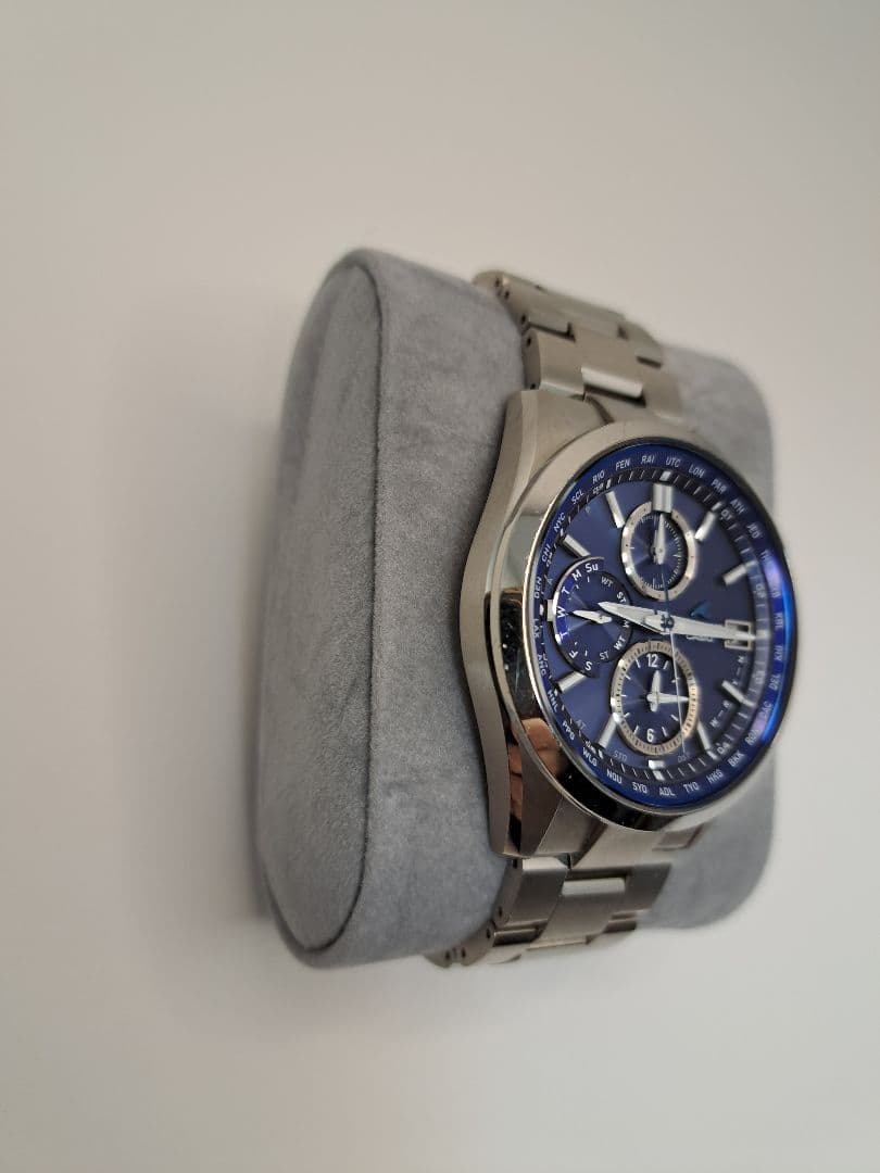 【オシアナス】カシオのクロノグラフ 腕時計 owc-t2600 1AJF