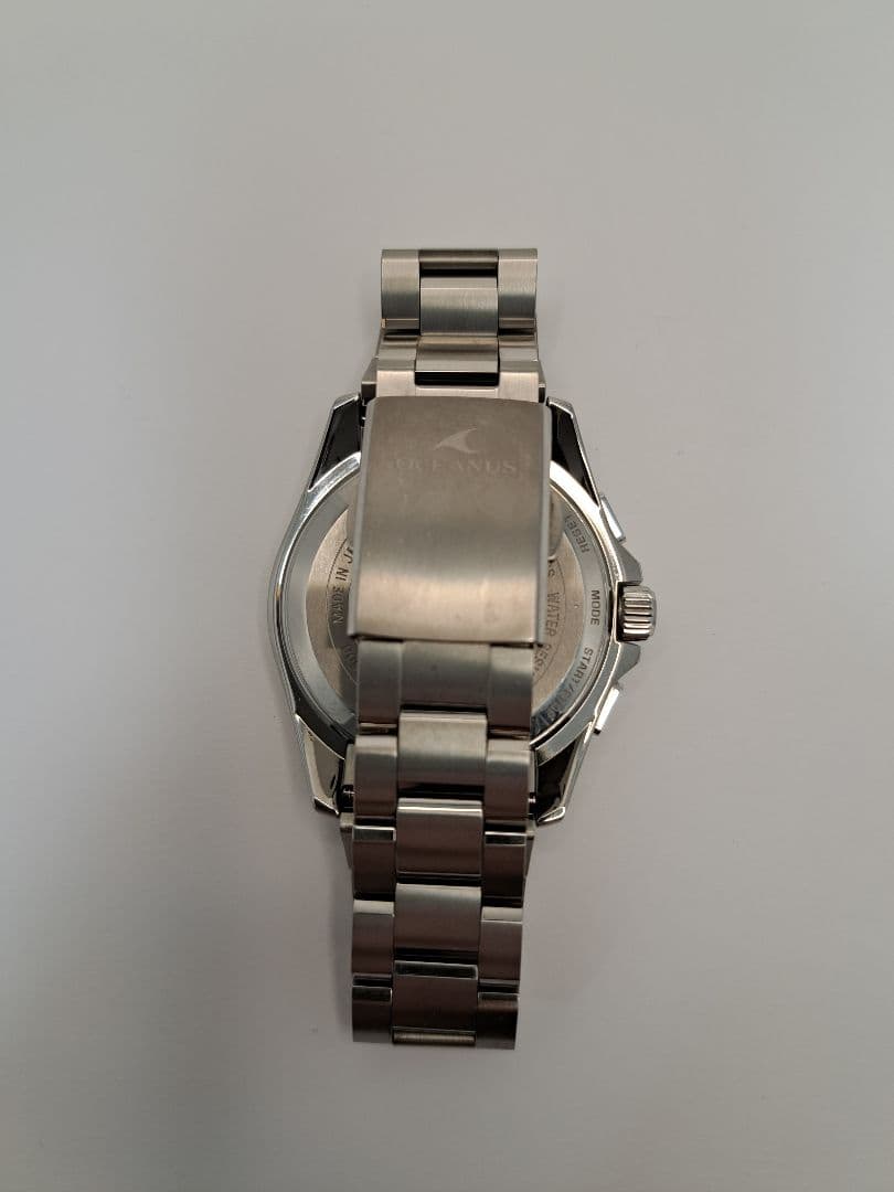 【オシアナス】カシオのクロノグラフ 腕時計 owc-t2600 1AJF