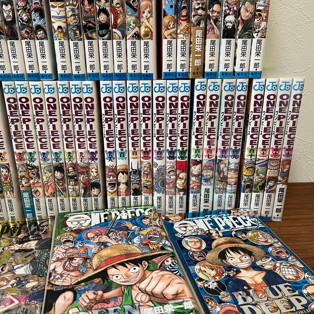 美品 ワンピース 全巻セット 最新113巻まで おまけ付き ONE PIECE