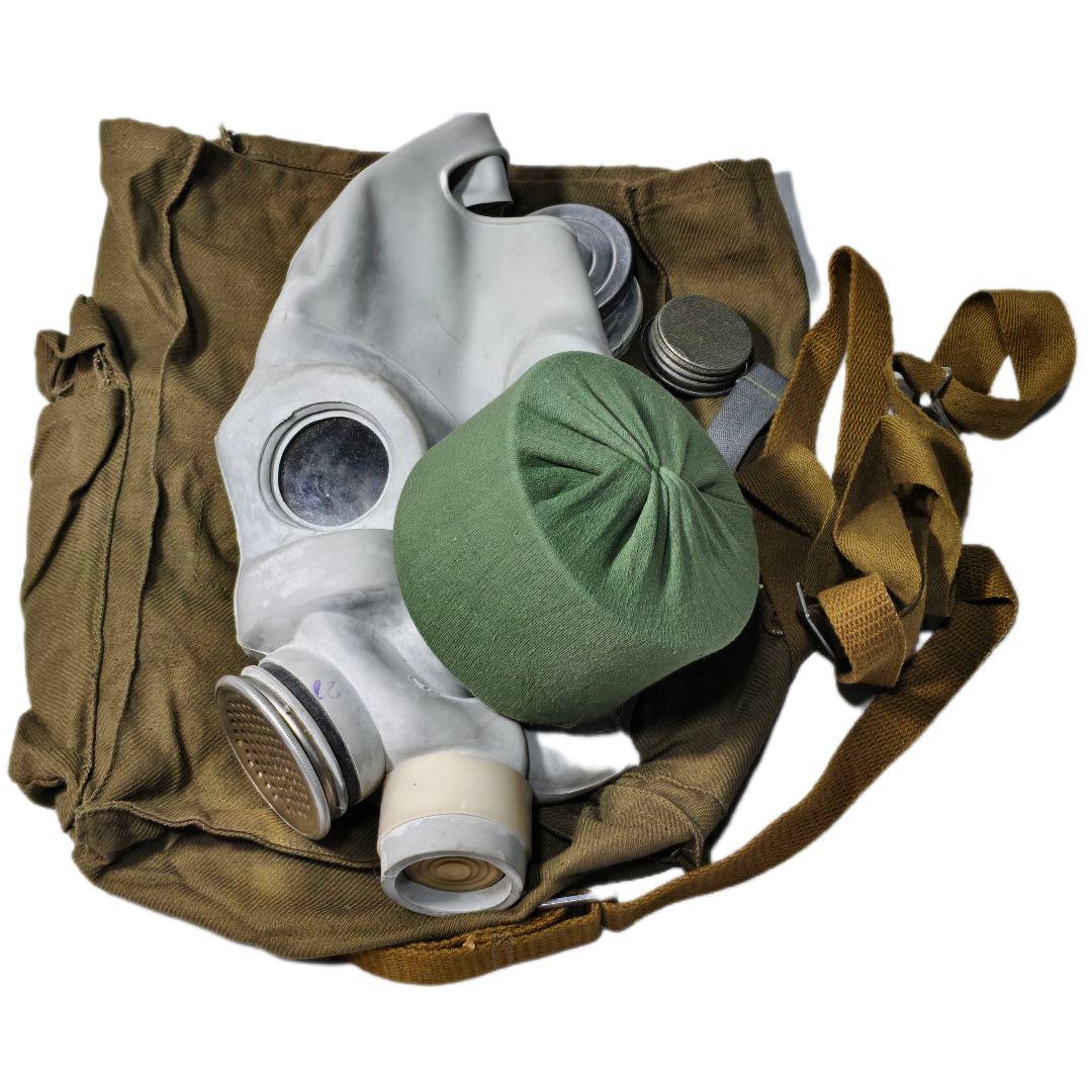 ロシア軍 ソ連 実物 空挺軍 海軍歩兵 PMG ガスマスク サイズ4