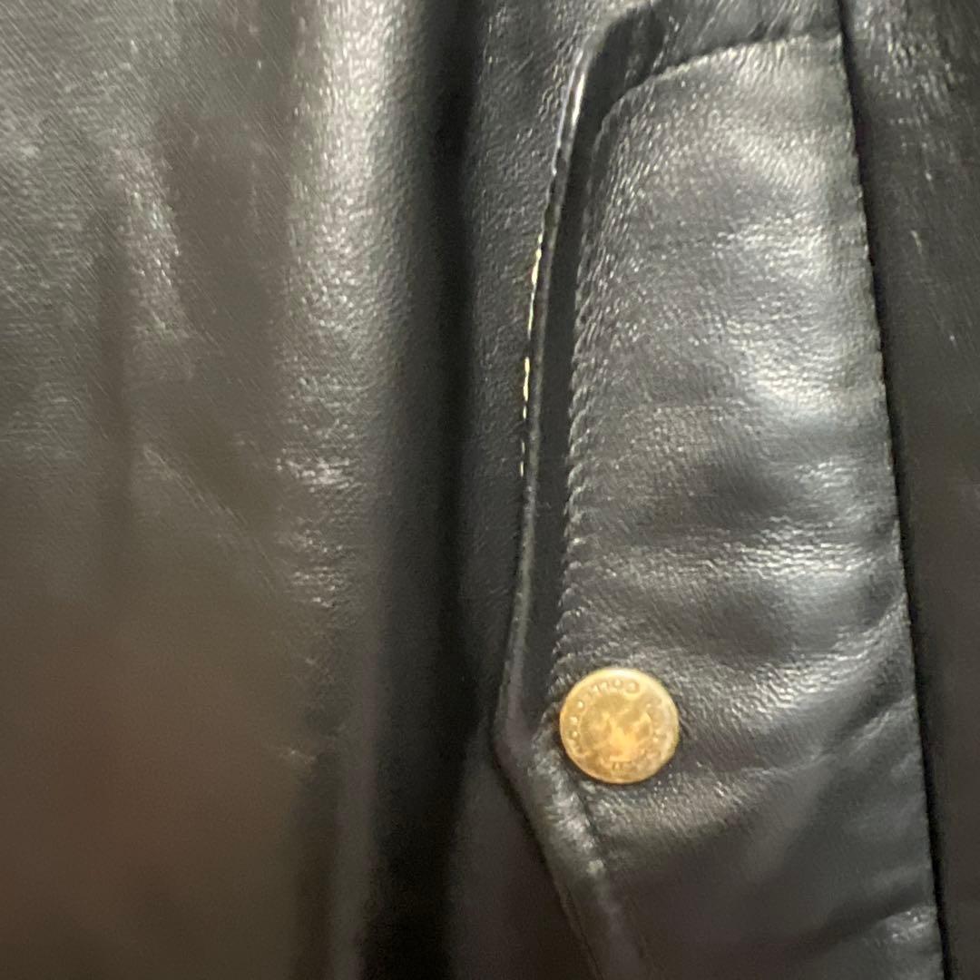 最終値下げ　 Paul Smith レザージャケット　ラムレザー L ブラック