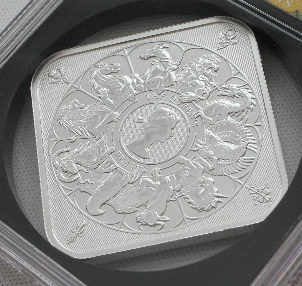 2025年イギリス クイーンズビースト コンプリータシルバーバーNGC MS70