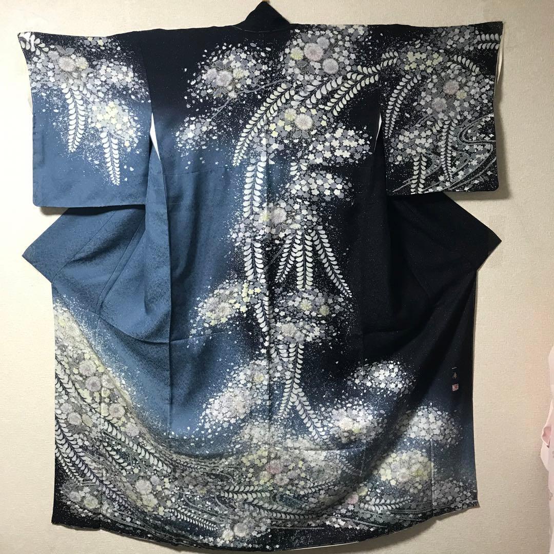 吉乃一廉銀通し辻ヶ花訪問着（新品未使用）