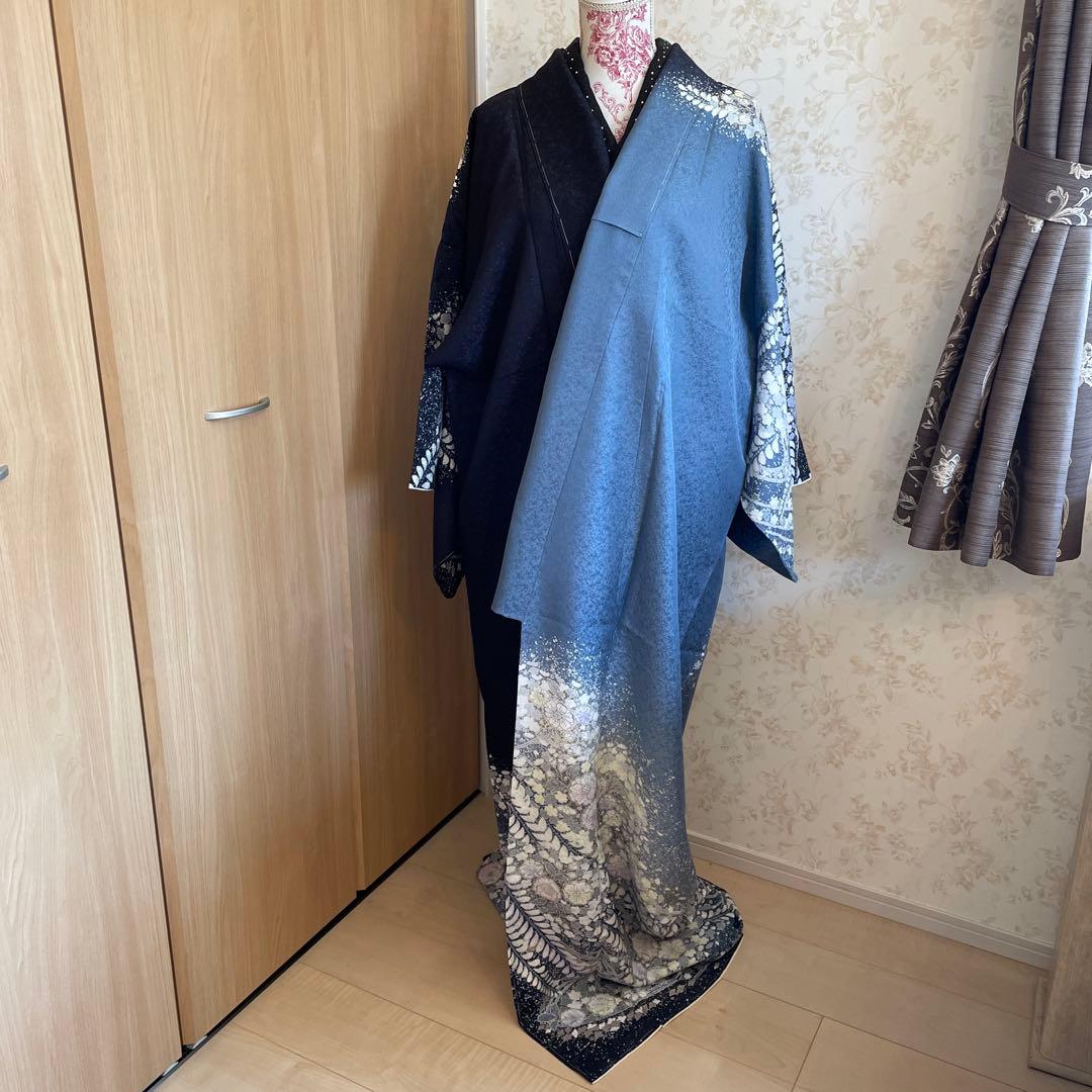 吉乃一廉銀通し辻ヶ花訪問着（新品未使用）