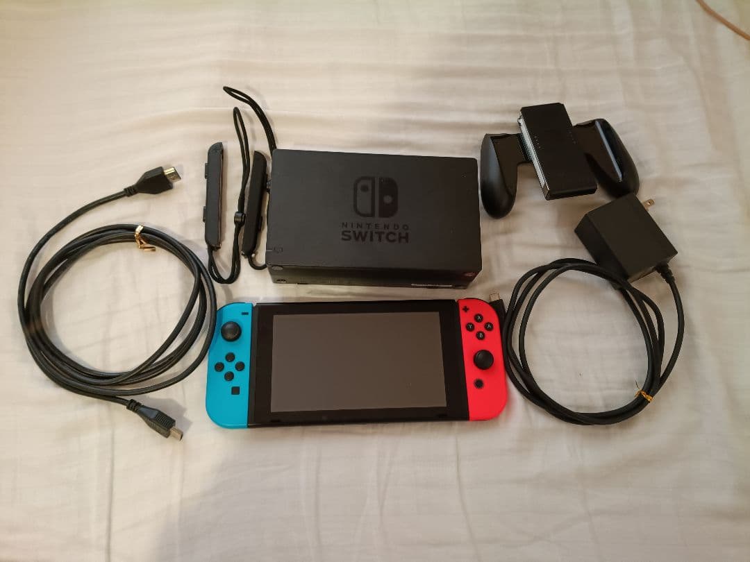 Nintendo Switch ネオンブルー/ネオンレッド 本体 付属品セット