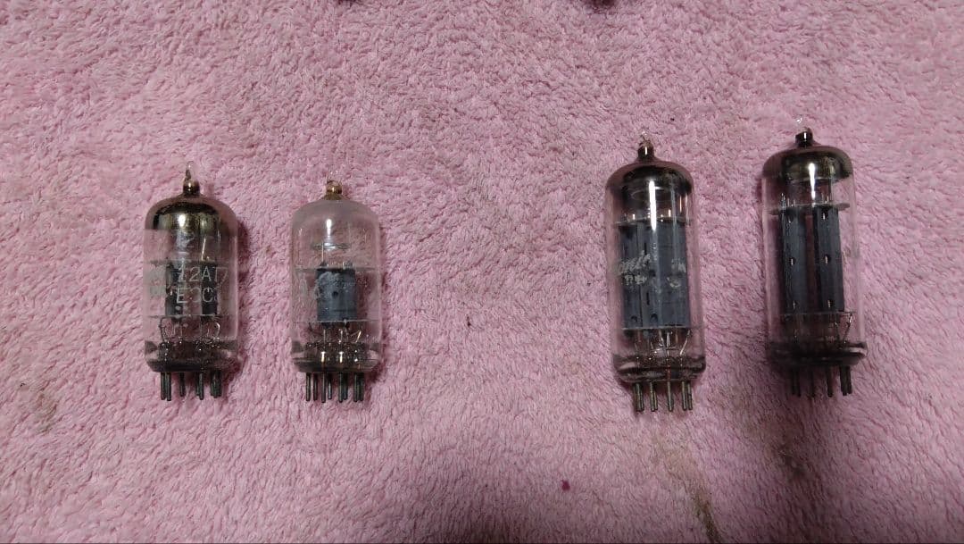 真空管式メインアンプ（キット自作品）　ジャンク出品