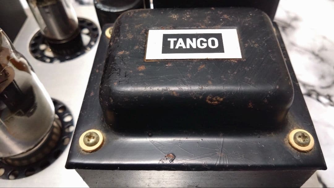 真空管式メインアンプ（キット自作品）　ジャンク出品