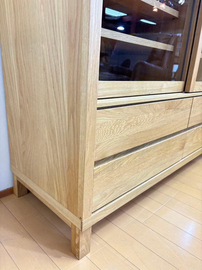 高野木工　CANO カノ　ホワイトオーク　IDC キャビネット　サイドボード