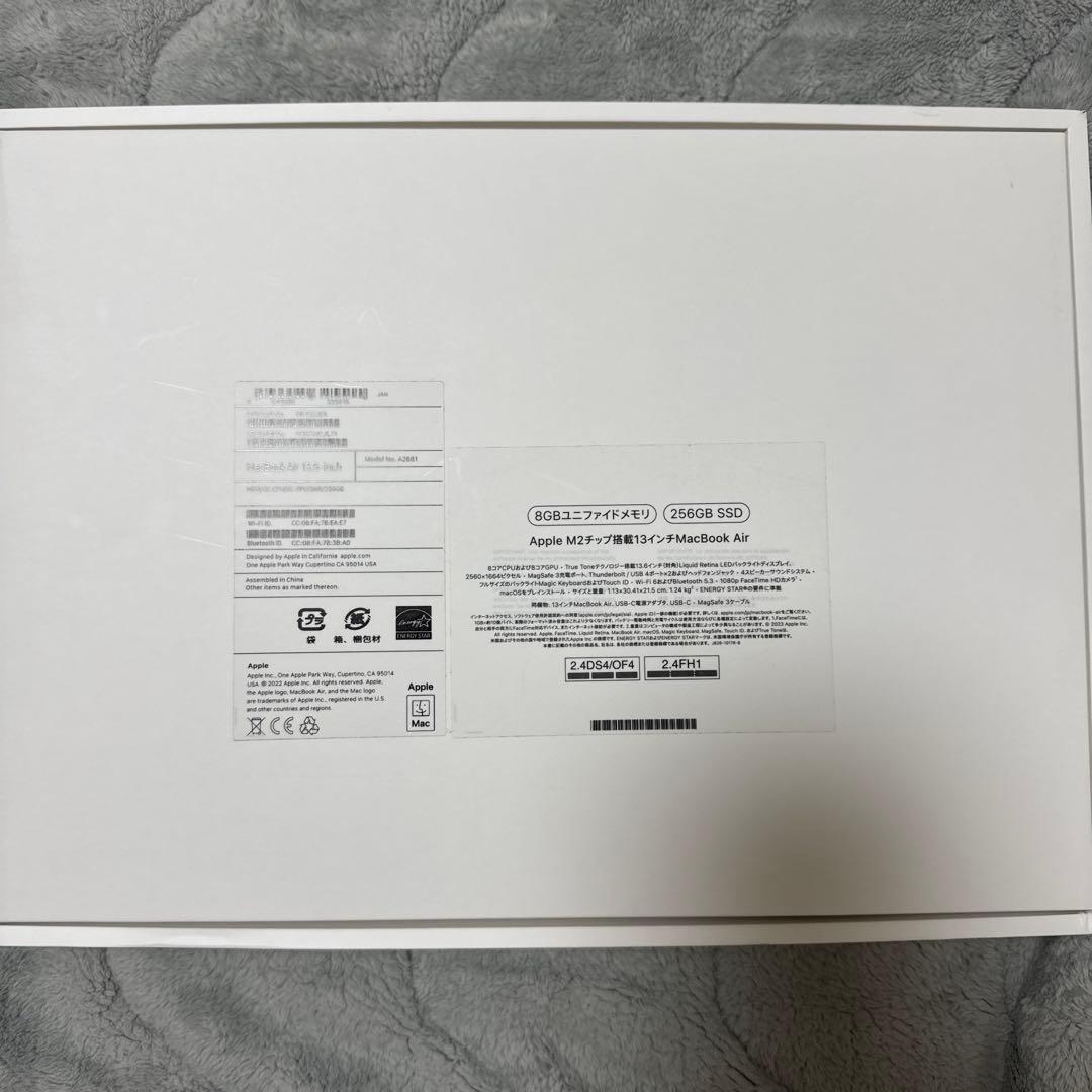P*a様 Apple MacBook Air