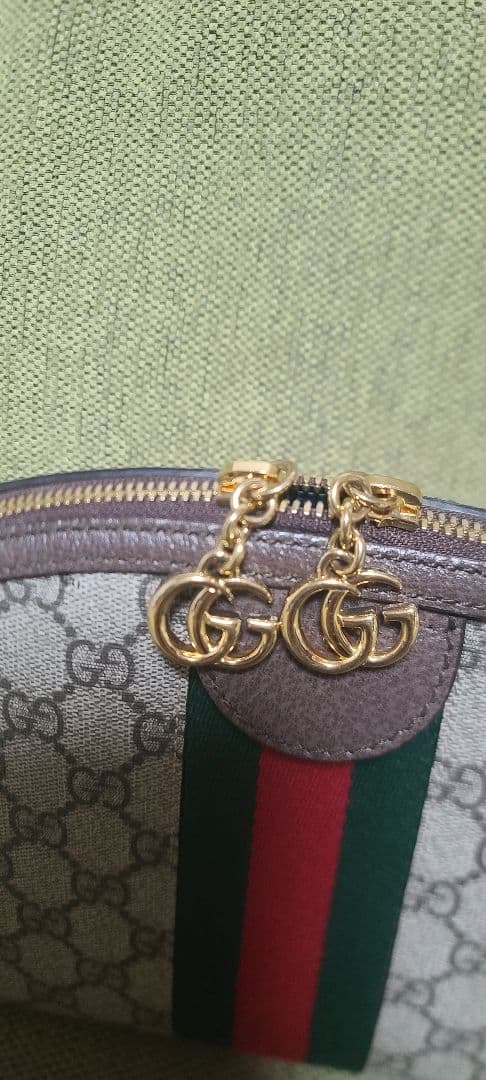 美品 Gucci GGパターン ショルダーバッグ オフィディア