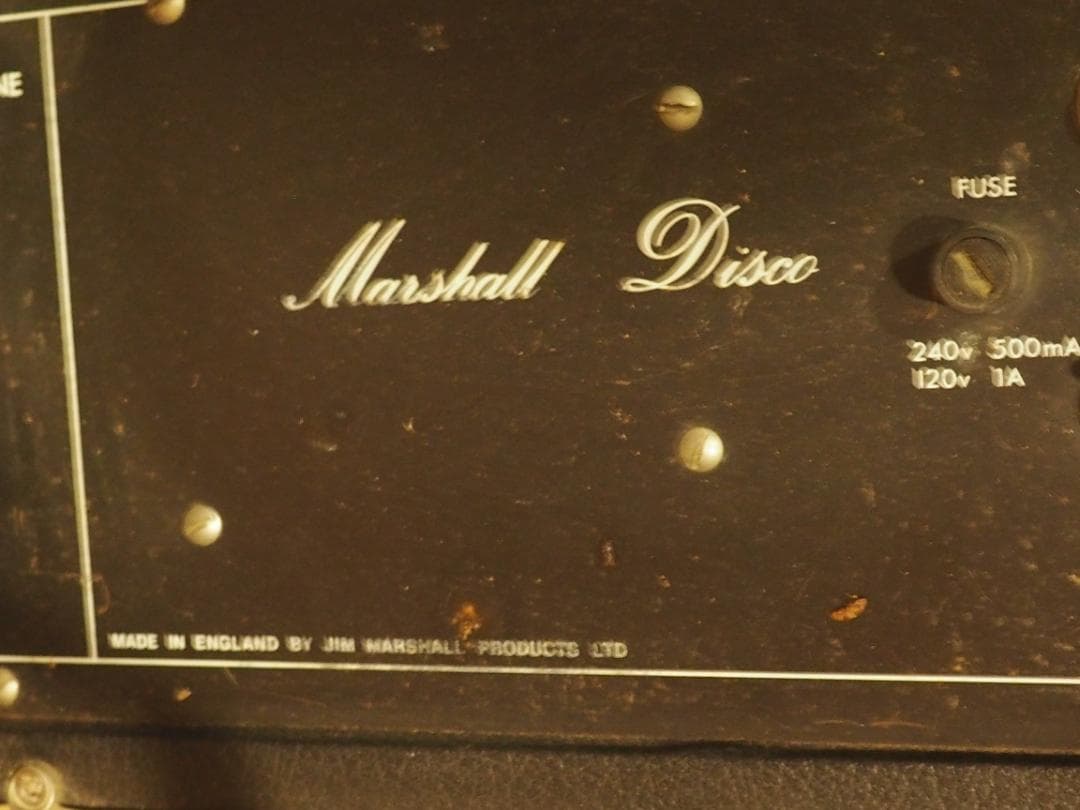 世界にこれだけ！！激レア！1974年製　Marshall Disco Unit