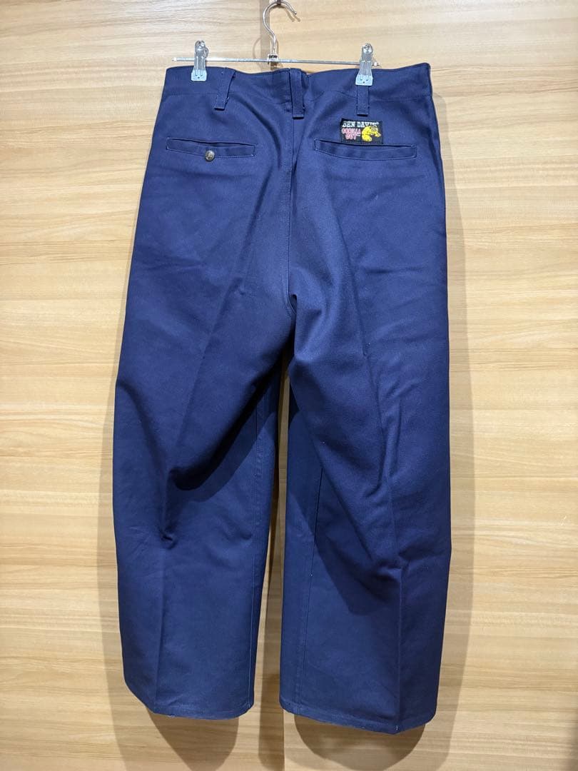 BEN DAVIS ベンデイビス ゴリラカット ワークパンツ ネイビー 32