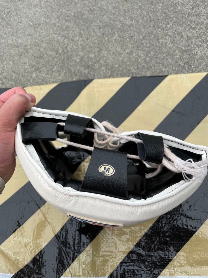 で*ん様 ボクシング ヘッドギア オープンフェイス Mサイズ