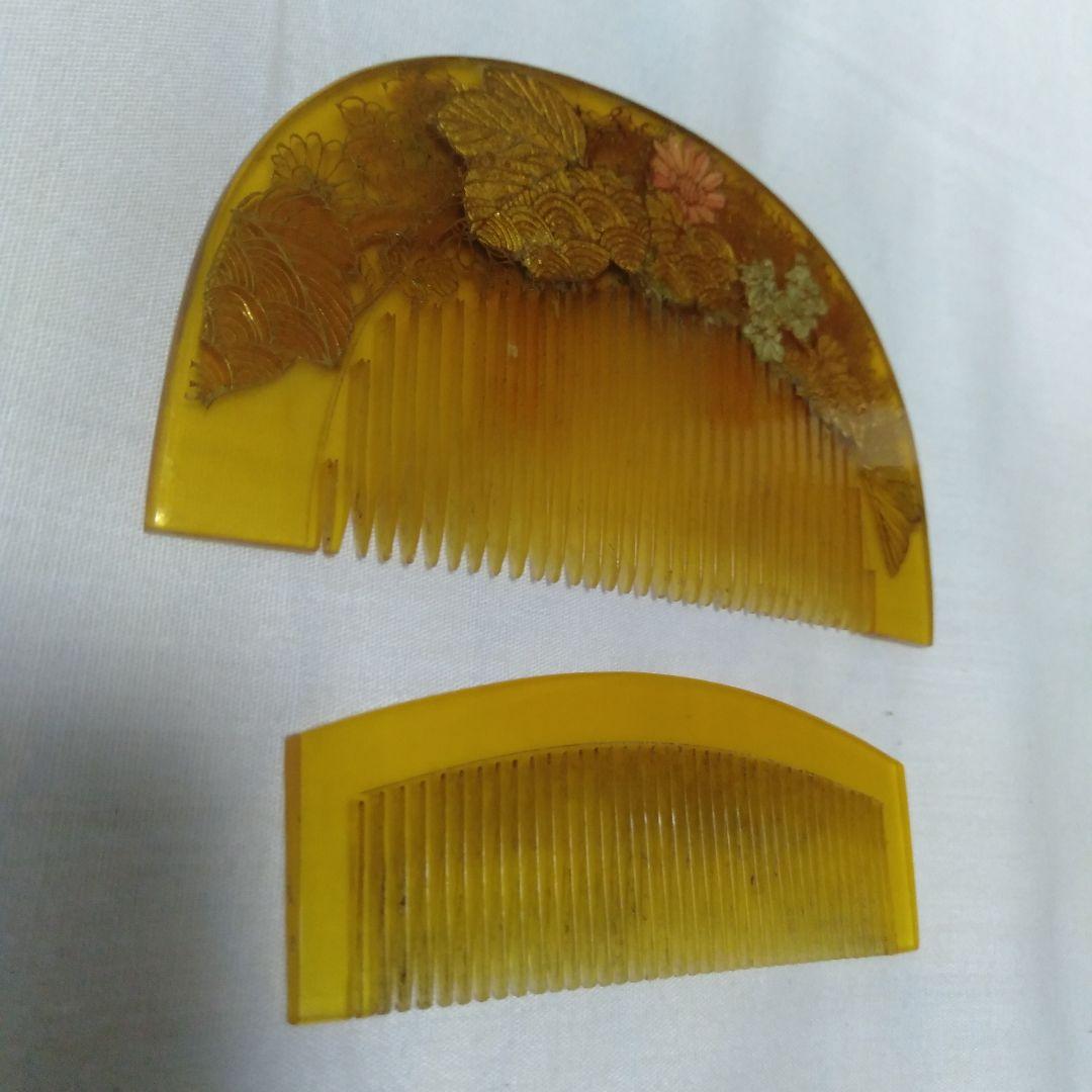 べっ甲 櫛 骨董品　アンティーク　100年以上前