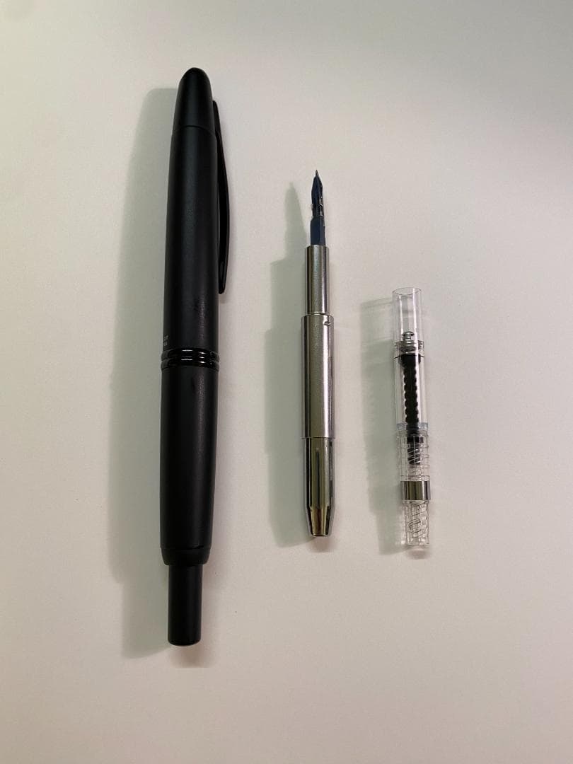 パイロット キャップレス マットブラック