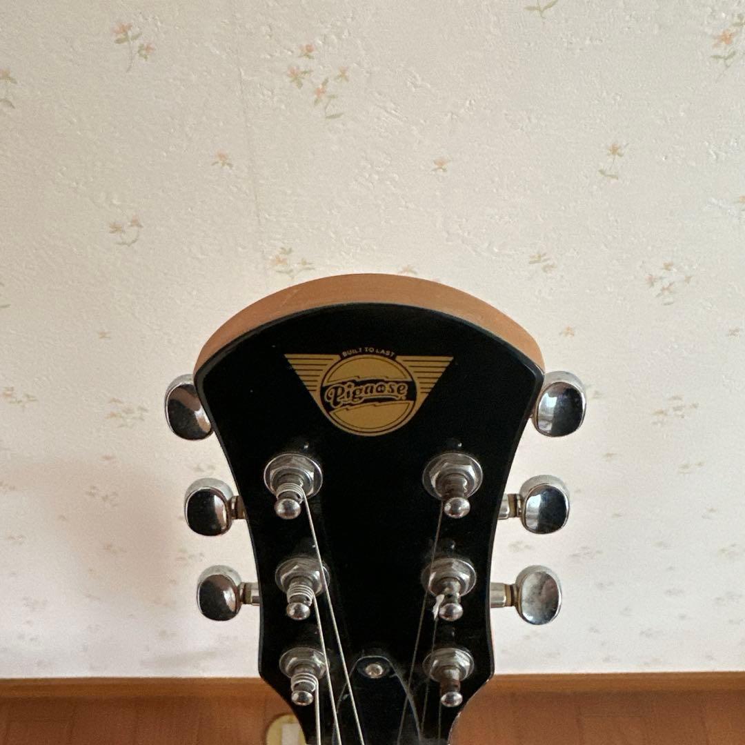 Pignose エレキギター　アンプ内蔵　レッド