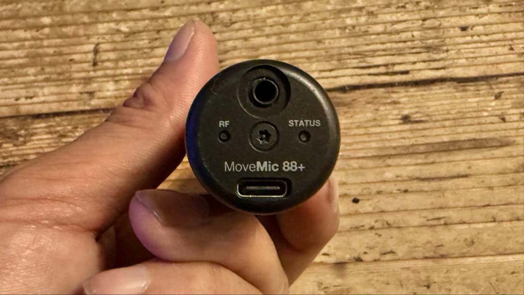 MoveMic 88+ ワイヤレスコンデンサーマイク