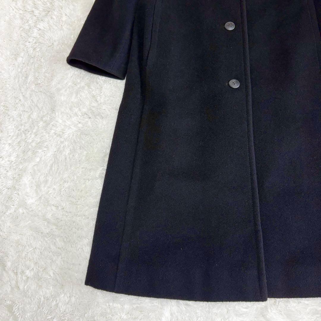 ヘルノ　カシミヤ混　ヴィンテージ　裏スカーフ柄　シルク　ウール　チェスターコート