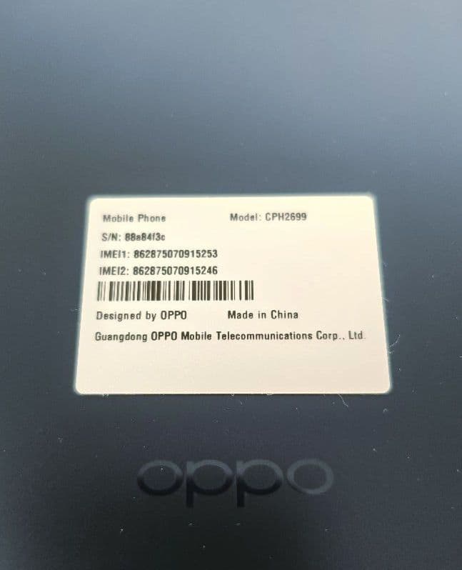 OPPO Reno13A 128GB ルミナスネイビー　本体