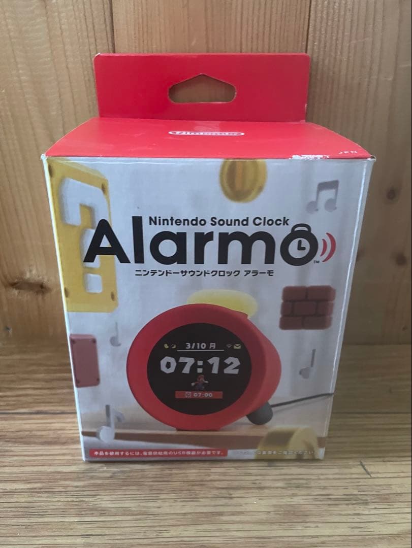 【任天堂純正品】ニンテンドーサウンドクロック Alarmo (アラーモ) 未開封
