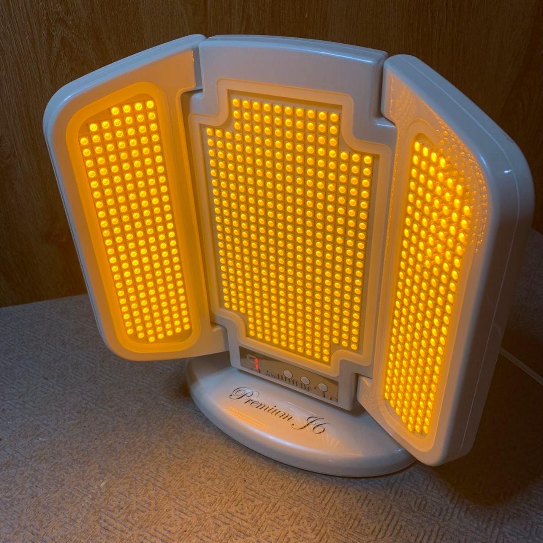 I301\" Premium J6 LED美顔器 折り畳み ホワイト