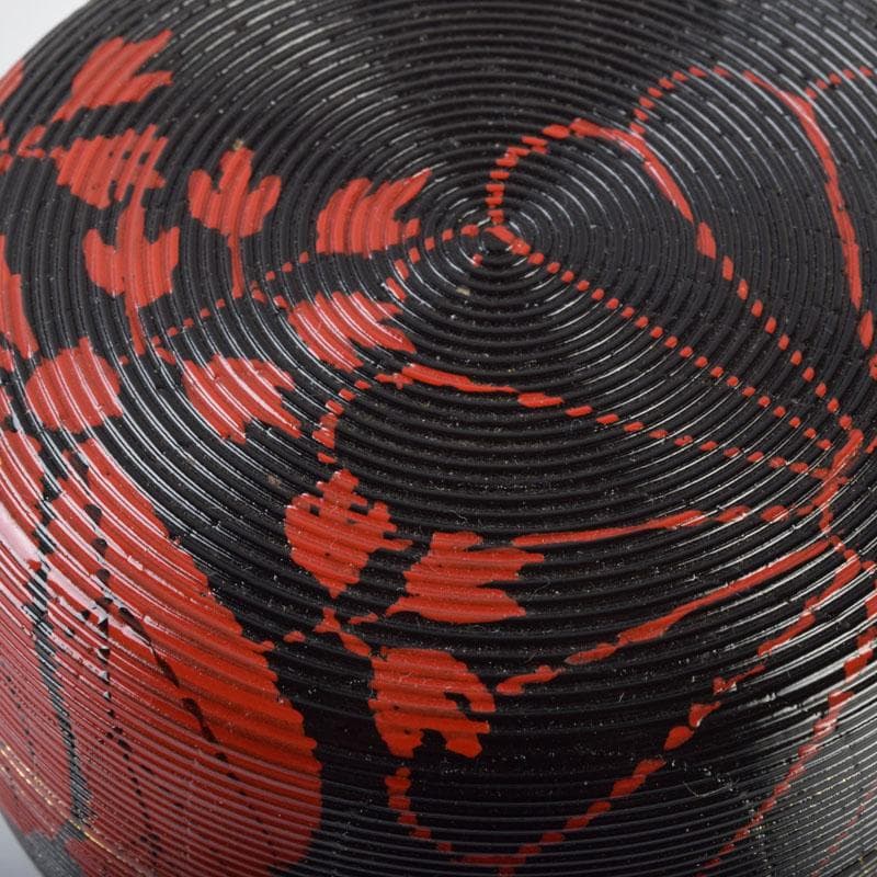 茶道具　加賀蒔絵師　高橋正良作　鵬雲斎好　菊桐文　寿輪棗　共箱　V　8728