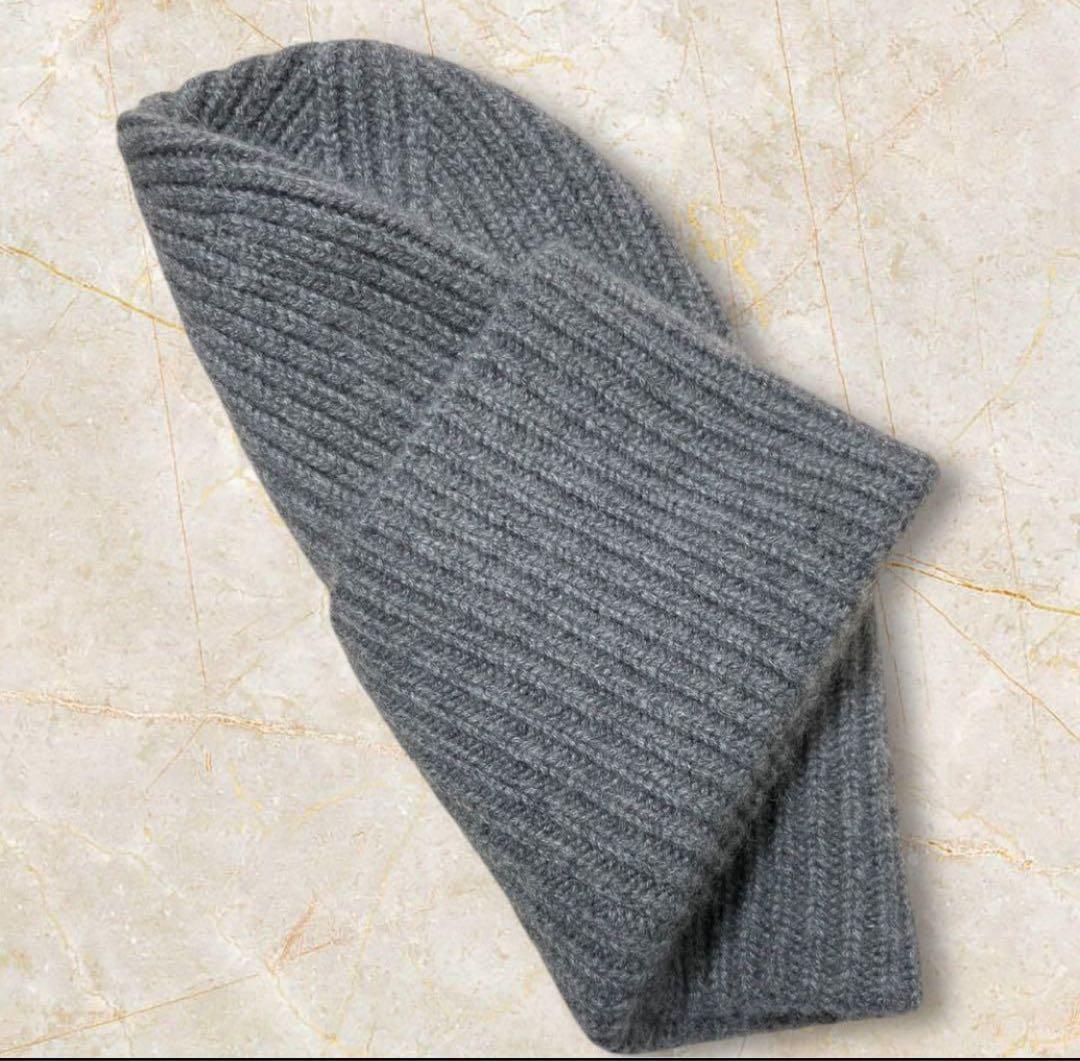 taka☆ルイ・ヴィトン ビーニー グレー ノモグラム　草間彌生コラボ