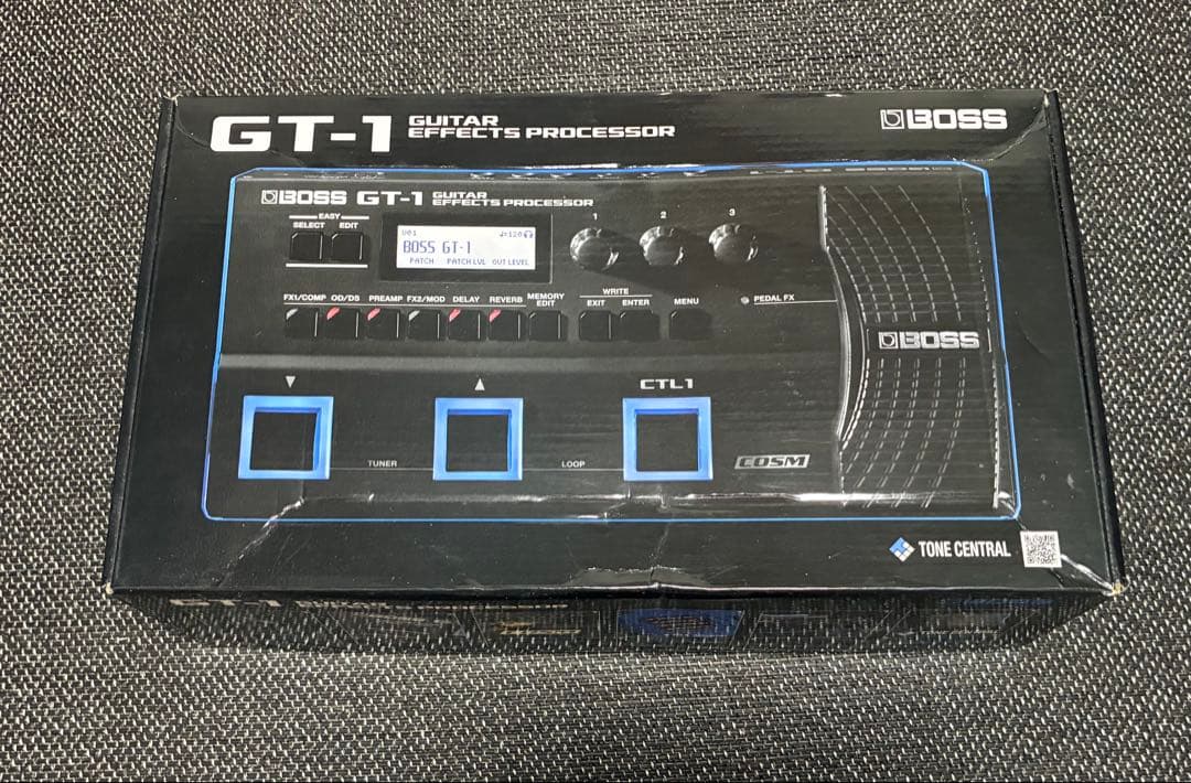 GT-1 GUITAR EFFECTS PROCESSOR 教科書&ケーブル付