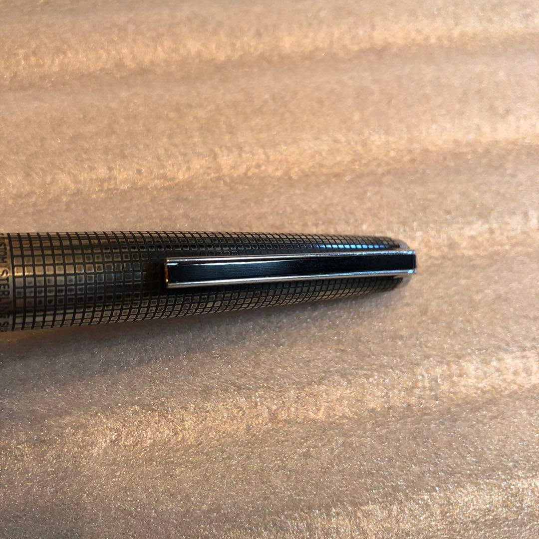 PILOT万年筆カスタム　18金ペン先　スターリングシルバー　1979年