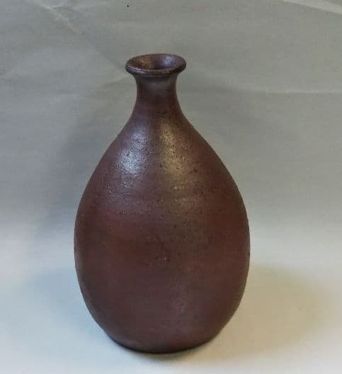 茶道具 丹波焼 らっきょ形 花入 市野克明（信水）新品