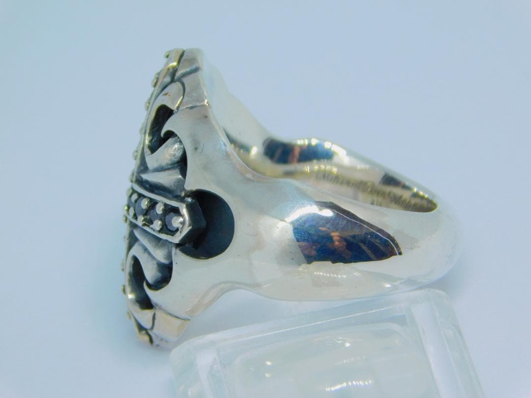 21号　新品　ナチュラルボーンアディクション　クロス　リング　指輪　ブラック