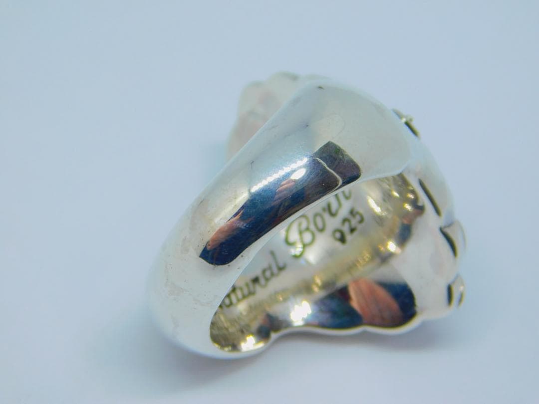 21号　新品　ナチュラルボーンアディクション　クロス　リング　指輪　ブラック