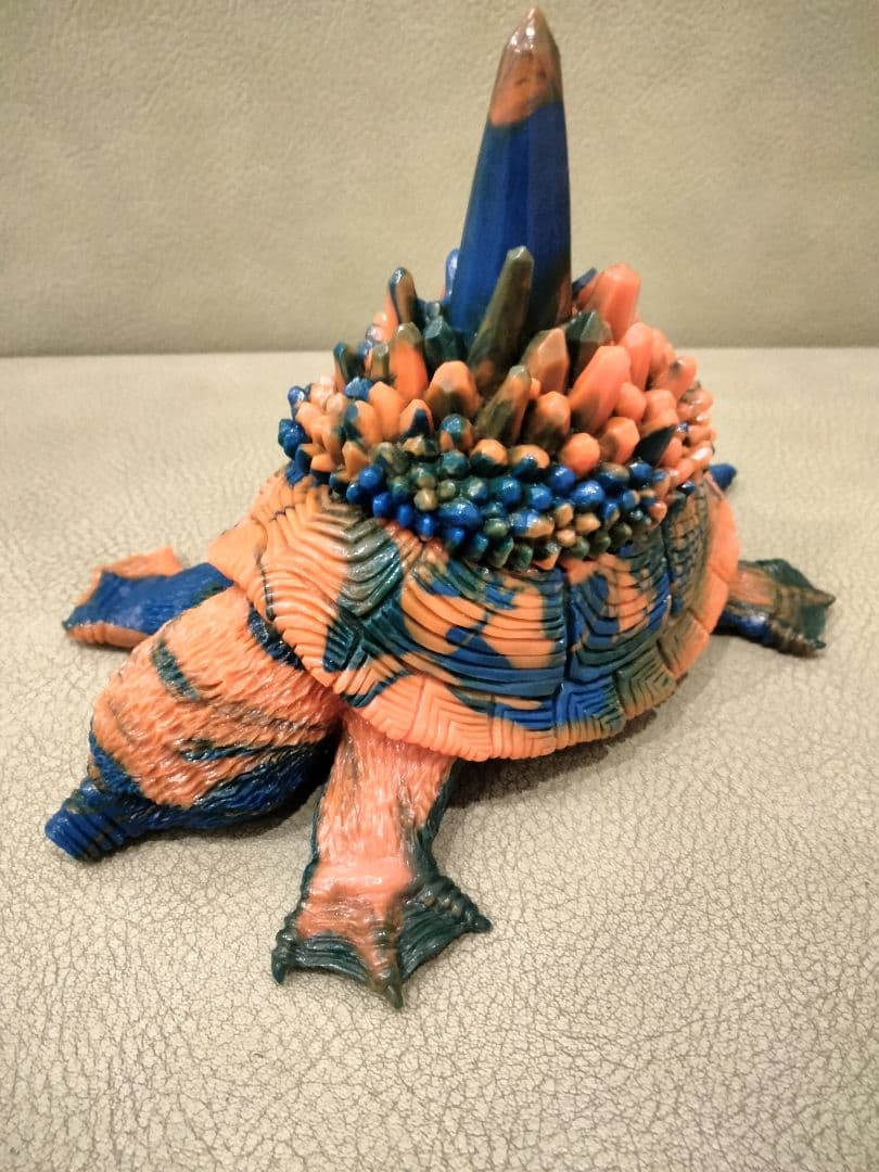 ソフビ　monstock　ガミグラゴン　幼体　杉山実　安楽安作　ブルマァク