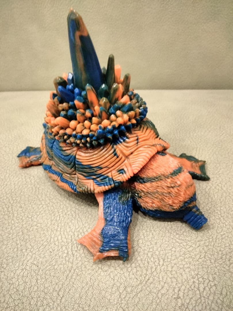 ソフビ　monstock　ガミグラゴン　幼体　杉山実　安楽安作　ブルマァク