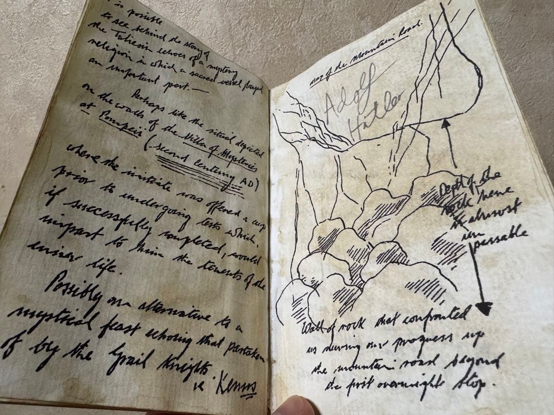 grail diary 聖杯日誌　手帳　スーパーレプリカ　ヒーロープロップ