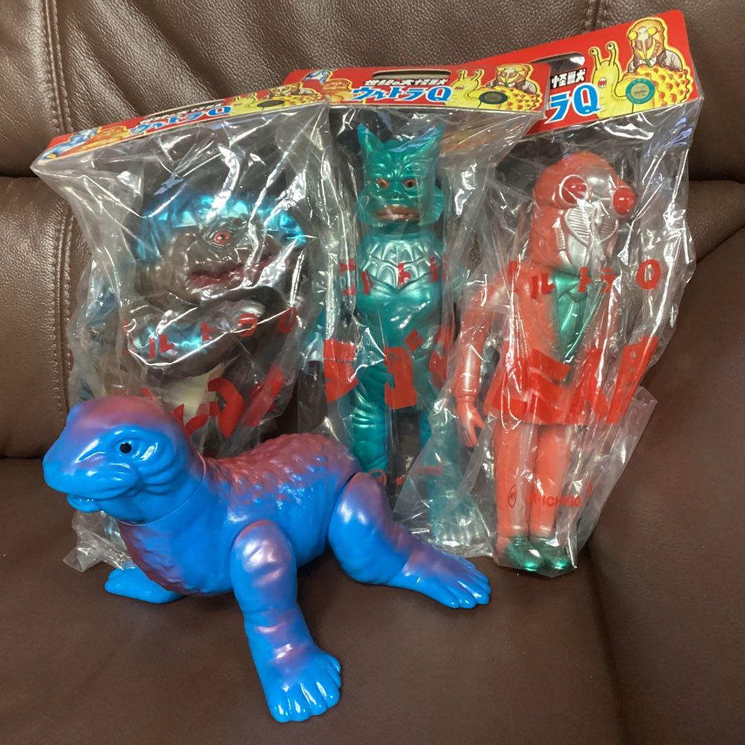 M1号　ウルトラQ怪獣ソフビ6体セット　バラ売り値引不可　現品現状渡しビンテージ