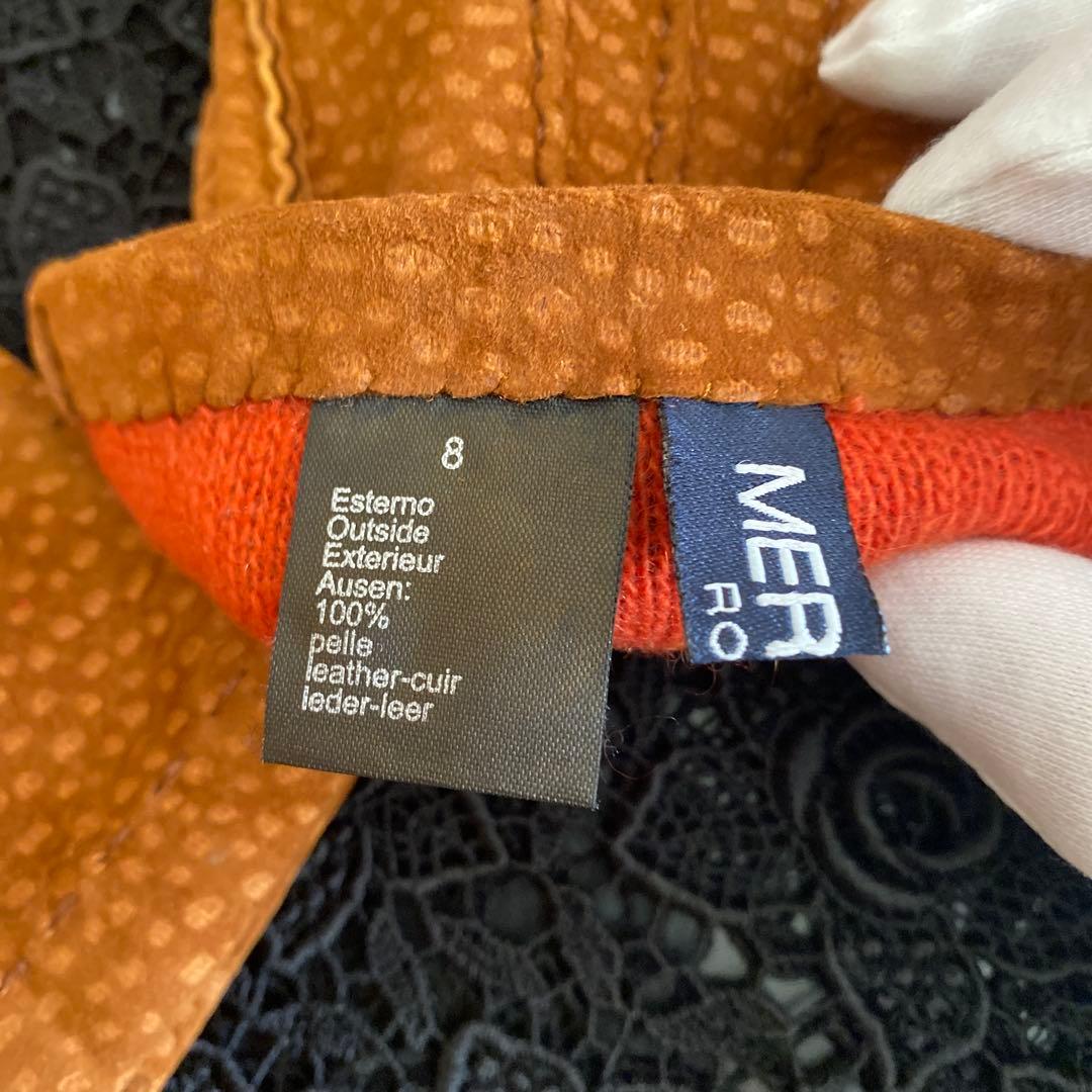 MEROLAメローラカピバラ手袋ライトブラウン