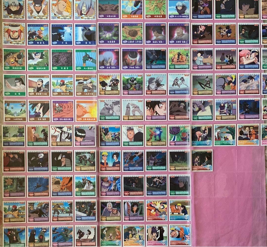 NARUTO ナルト トレカ シール アイス クリアカード 685枚セット