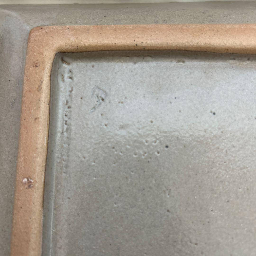 ◉本日限定◉島岡達三　象嵌　角皿　共箱付き