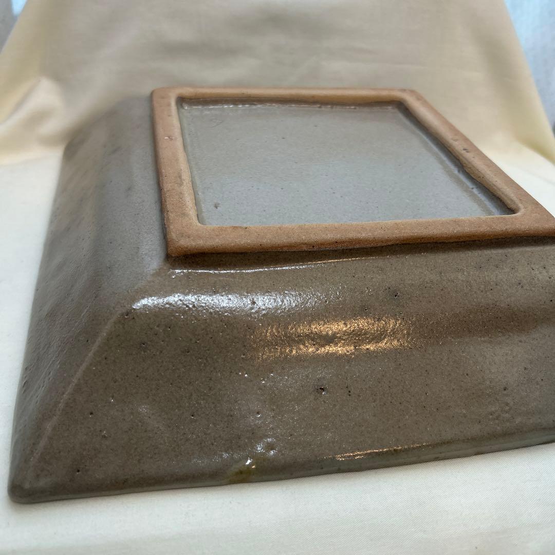 ◉本日限定◉島岡達三　象嵌　角皿　共箱付き