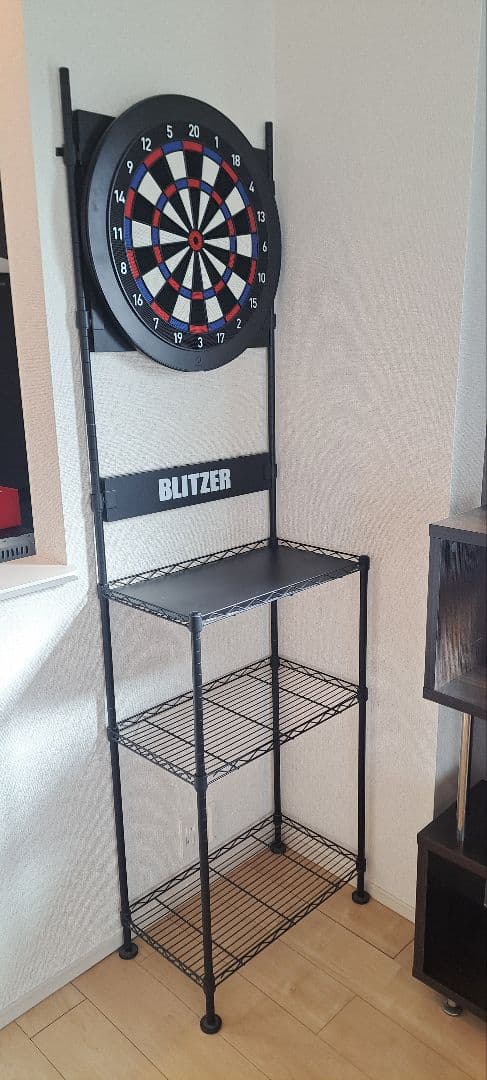 BLITZER ダーツボードスタンド 黒