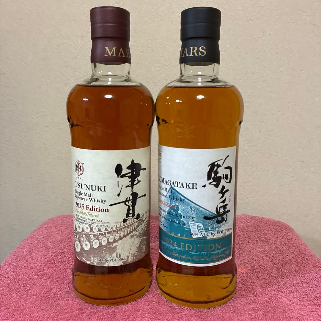 津貫&駒ヶ岳　700ml ウイスキー