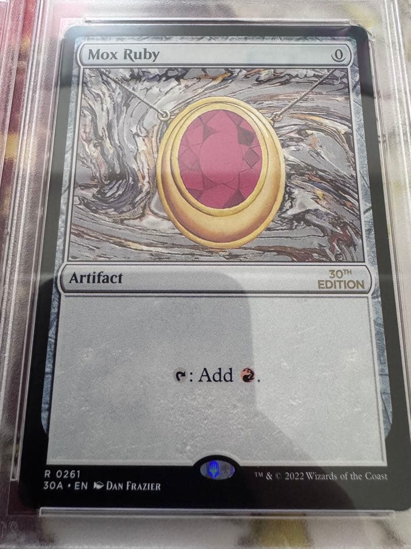 MTG Mox Ruby 旧枠30A PSA10連番